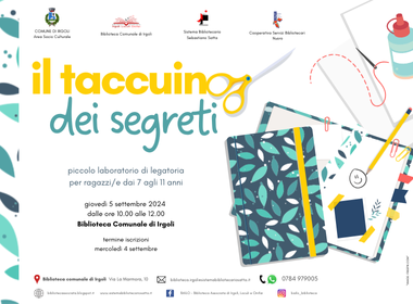 Il taccuino dei segreti – Irgoli